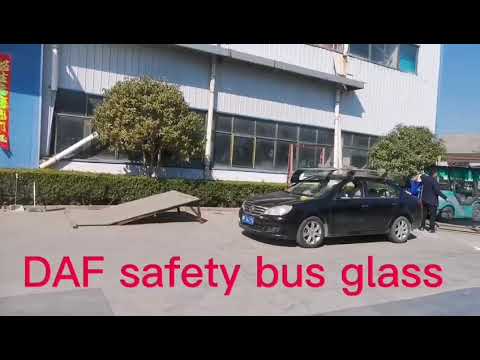 daf safety bus glass windshield glass cement glass glue equipment factory in china