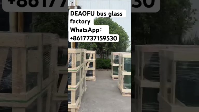 dafautoglass bus windshield glass manufacturer in china